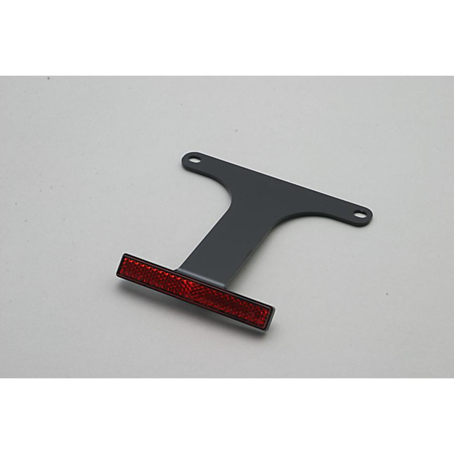 アディオ スリムリフレクターステーSET スリムリフレクター付 ホワイトナンバー用 BK41902