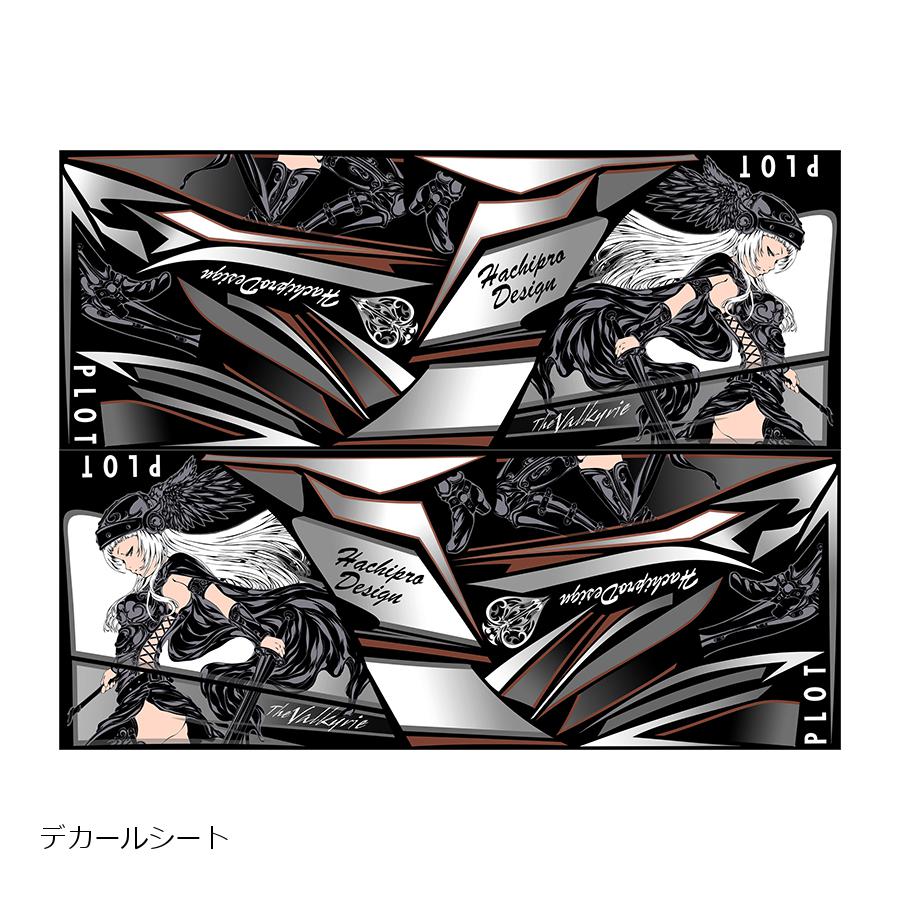 PLOT (プロト) デカールキット ヴァルキリー ブラック ニンジャ250 Ninja250 PDK748VL-K