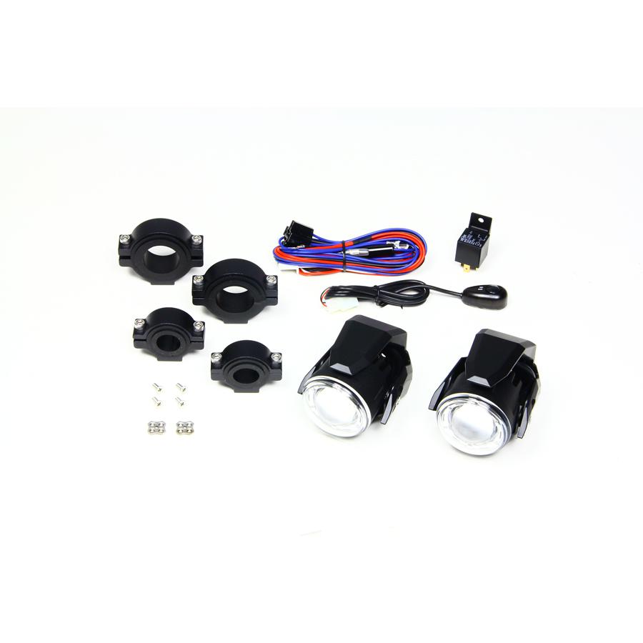 シリウス LED DRIVINGLAMP SET ブラック ユニバーサル SINS-3746KB