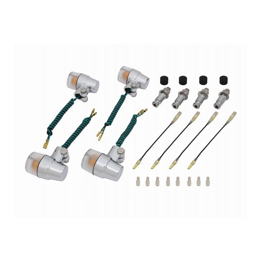 POSH Faith (ポッシュフェイス) キャストSバイクミニウインカーキット クリア SR400/500 85- 010033-33