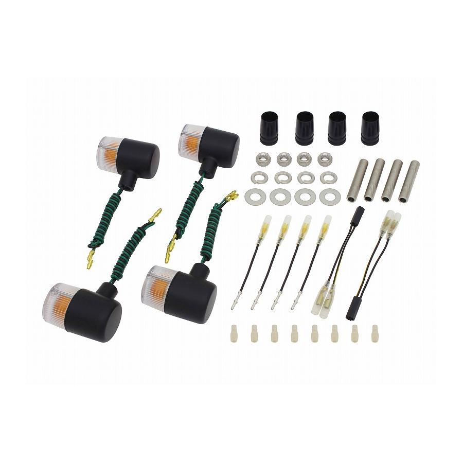 POSH Faith (ポッシュフェイス) 71ウインカーキット ブラック/クリア エストレヤ 07-13 016192-56