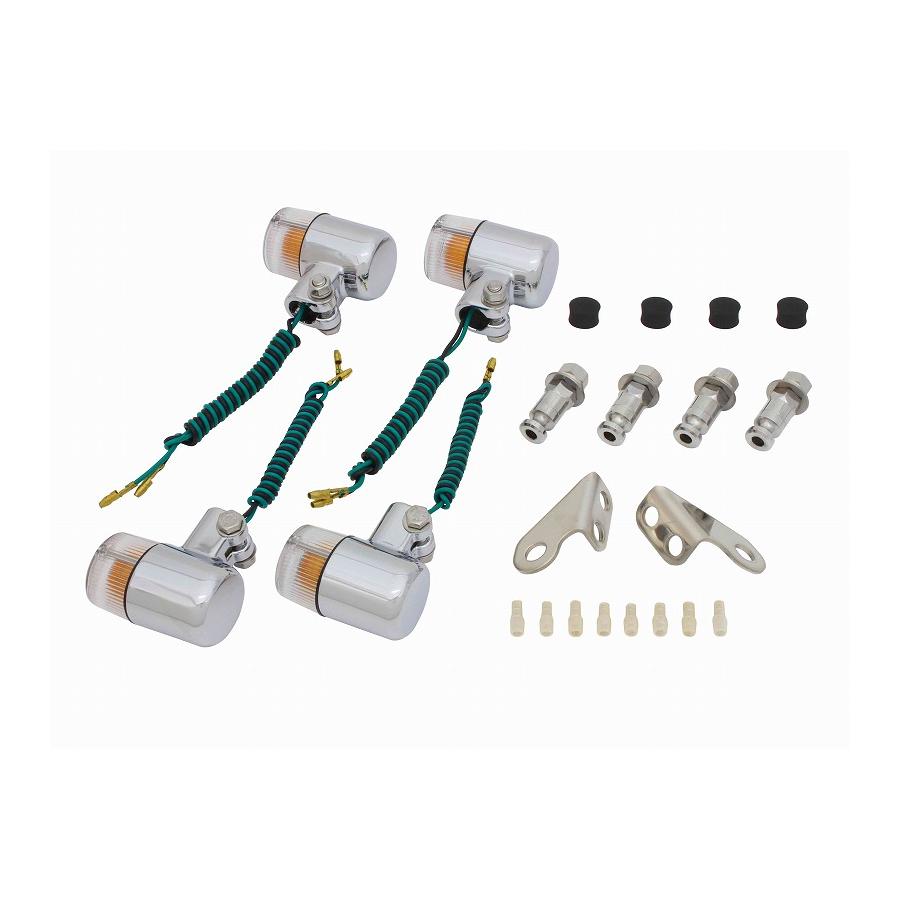 POSH Faith (ポッシュフェイス) キャスト71ウインカーキット クリア TW200 98-01/TW225 02- 023092-33