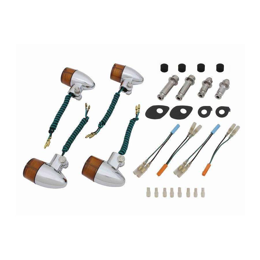 POSH Faith (ポッシュフェイス) キャスト砲弾ウインカーキット オレンジ CB400SF SPEC3 152098-33