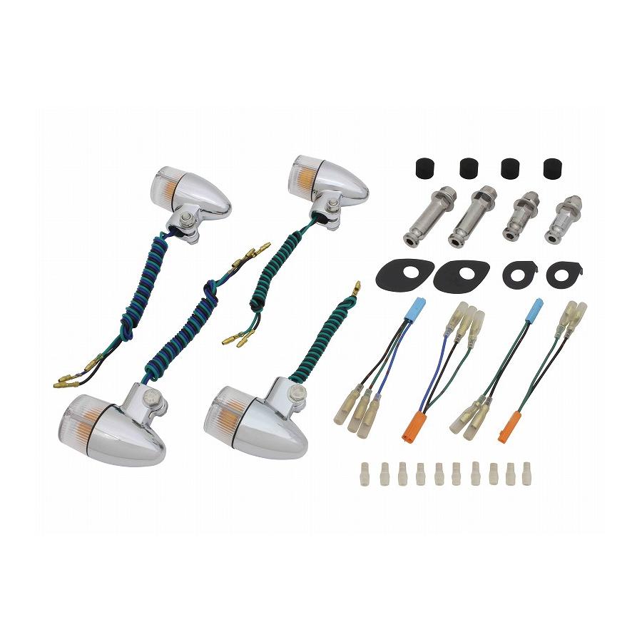 POSH Faith (ポッシュフェイス) キャスト砲弾ウインカーキット クリア CB400SF SPEC3 152499-33