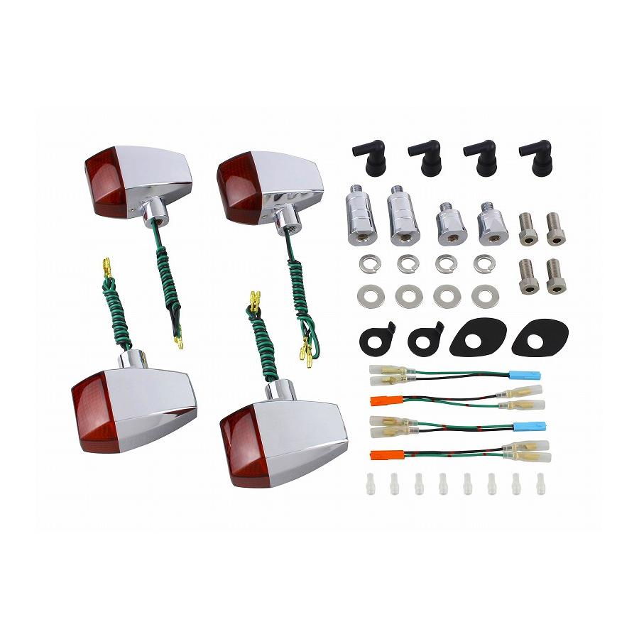 POSH Faith (ポッシュフェイス) ZRウインカーキット メッキ/オレンジ CB1300SF 153081