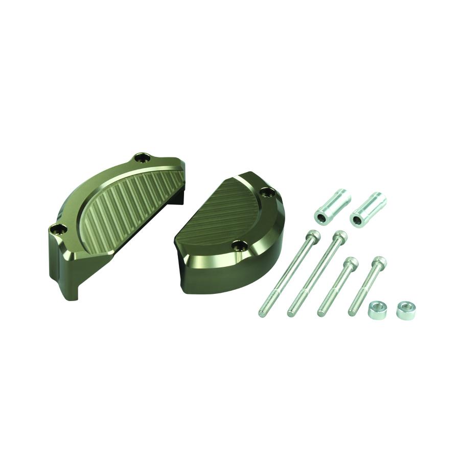 メーカー名：ポッシュフェイスメーカー品番：153302-11販売備考：転倒時のエンジンへのダメージを軽減 ■左右セット アルミ削り出し、アルマイト仕上げ。適合情報：ホンダ[HONDA] CB1300SF [SC54] CB1300SF 14-20/CB1300SF-SP 14-19ホンダ[HONDA] CB1300SB [SC54] CB1300SB 14-20/CB1300SB-SP 14-19ホンダ[HONDA] CB1300ST [SC54] 10-13アルミ削り出し、メッキ/アルマイト仕上げ◆左右セット【適合車種】・CB1300SF/ABS/RS(14-19)・CB1300SB/ABS/RS(14-19)・CB1300ST(10-13)◆カラー：チタン