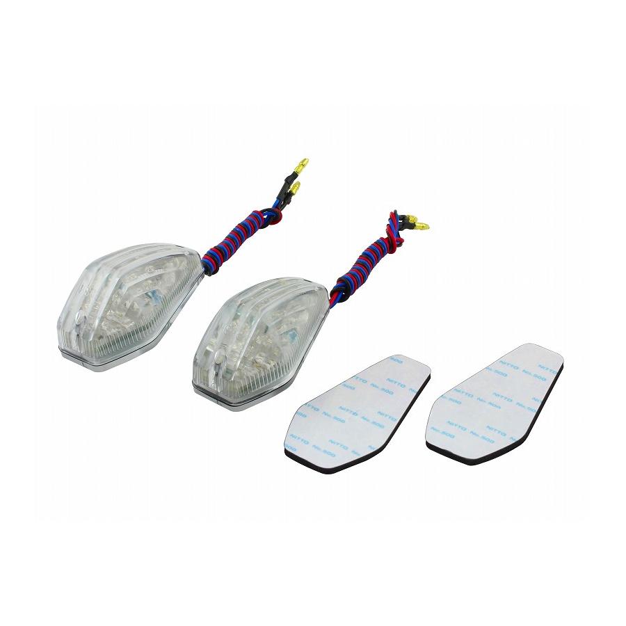 POSH Faith (ポッシュフェイス) エアロLEDウインカー2個入 ストリーム ダブル/クリアレンズ 097402