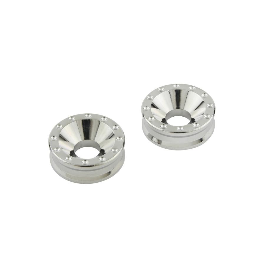 POSH Faith (ポッシュフェイス) M6ビレットワッシャー メッキ/2PCS 004286