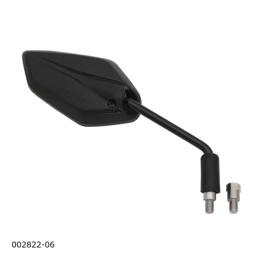 POSH Faith (ポッシュフェイス) ストリーム3ミラー 右用 M10 P-1.25 ブラック 002822-06