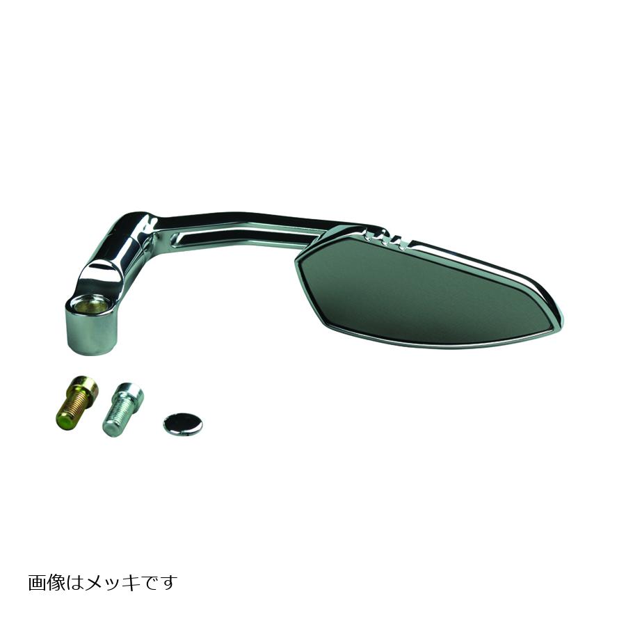POSH Faith (ポッシュフェイス) フラットローミラー(ウイングタイプ) 左ブラック M10 002843-06-10
