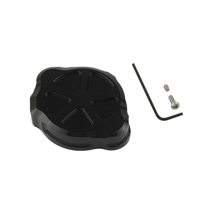 POSH Faith (ポッシュフェイス) アルミマシンドラジエターキャップ ブラック Z900RS Z900RS CAFE 13231..