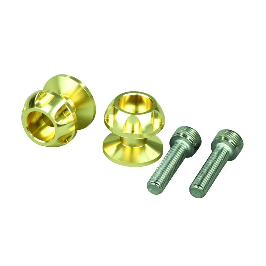 POSH Faith (ポッシュフェイス) 8mmNASAネットアンカー シャンパンゴールド/2PCS 004022-12