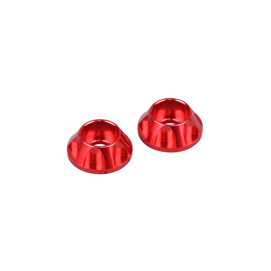 POSH Faith (ポッシュフェイス) キャップホルダー レッド NASAタイプ8mm/2pc 004088-02