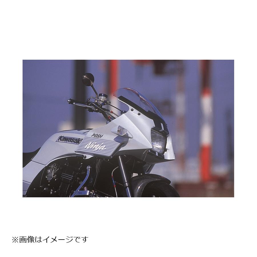 POSH Faith (ポッシュフェイス) オリジナルアッパーカウル 白ゲルコート GPZ900R(A7-A16) 033100-WG