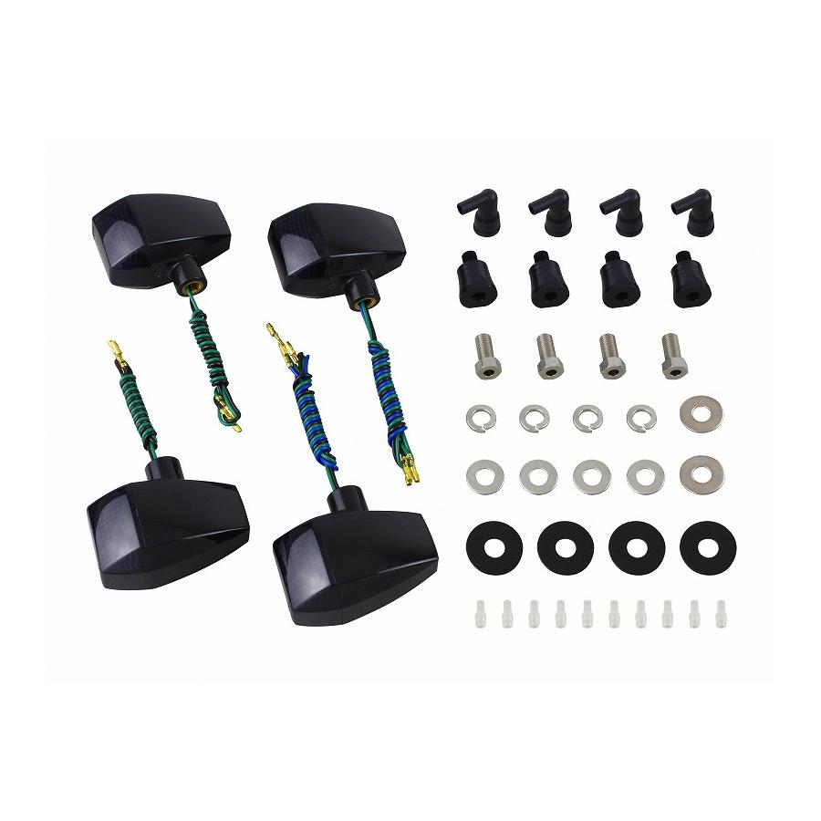 POSH Faith (ポッシュフェイス) ZRウインカーキット ブラック/スモーク CB1300SF 053483-06