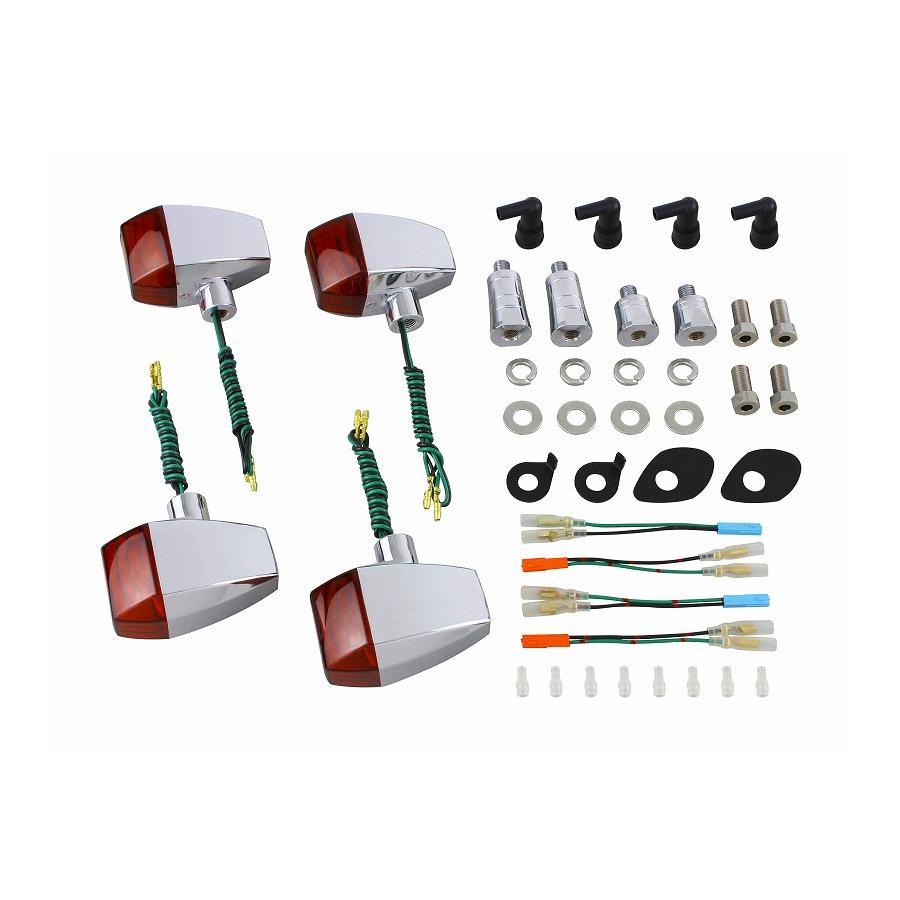 POSH Faith (ポッシュフェイス) ZRウインカーキット メッキ/オレンジ CB1300SF 153085