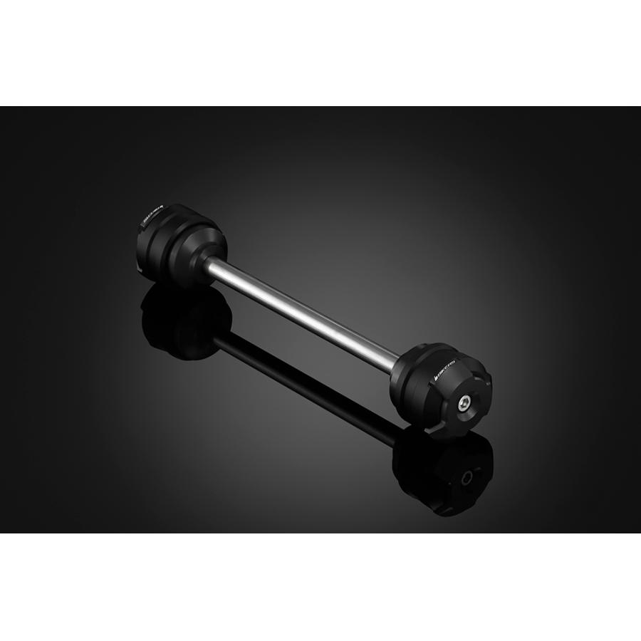 BIKERS (バイカーズ) スタンダードフロントアクスルスライダー ブラック グロム GROM C0053-BLK