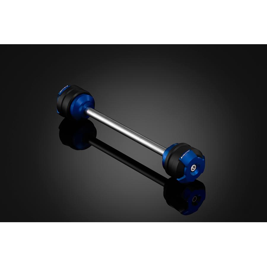 BIKERS (バイカーズ) スタンダードフロントアクスルスライダー ブルー グロム GROM C0053-BLU