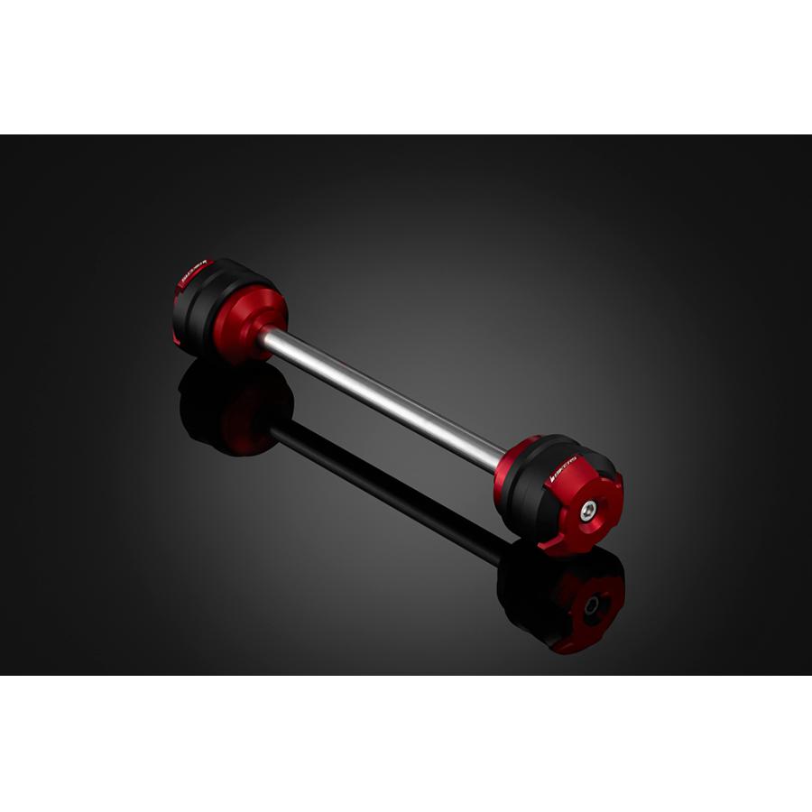 BIKERS (バイカーズ) スタンダードフロントアクスルスライダー レッド グロム GROM C0053-RED