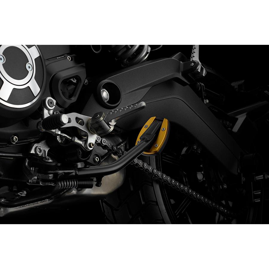 BIKERS (バイカーズ) サイドスタンドフラットフット ライトゴールド ドゥカティ スクランブラー DUCATI SCRAMBLER D0034-LGD