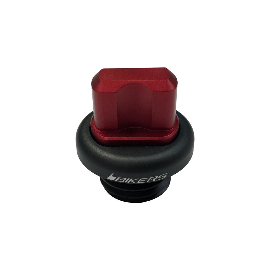 BIKERS (バイカーズ) オイルフィラーキャップ マットレッド グロム GROM CBR250RR ZX-25R ニンジャ650 Ninja650 D0043-RED