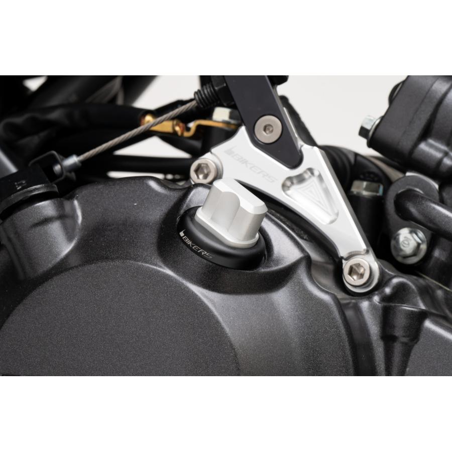 BIKERS (バイカーズ) オイルフィラーキャップ マットシルバー グロム GROM CBR250RR ZX-25R ニンジャ650 Ninja650 D0043-SLV