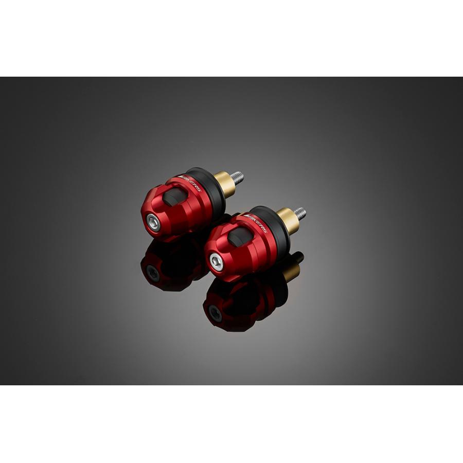 BIKERS (バイカーズ) バーエンド レッド ニンジャ650 Ninja650 K0374-RED