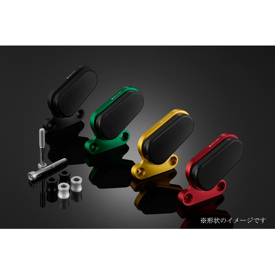 BIKERS(バイカーズ) フロントキャリパーガード 左 チタン ニンジャ Ninja650