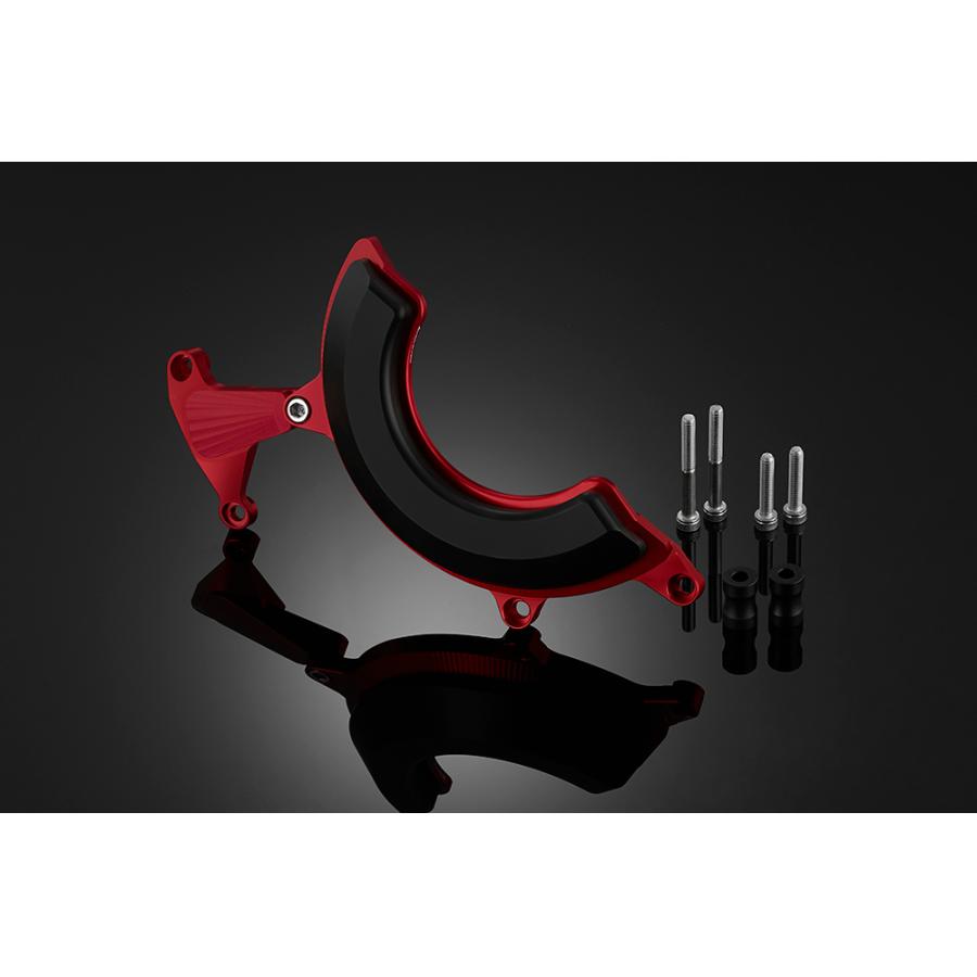 BIKERS (バイカーズ) エンジンガード 右側 レッド ニンジャ650 Ninja650/Z650 K0382-RED