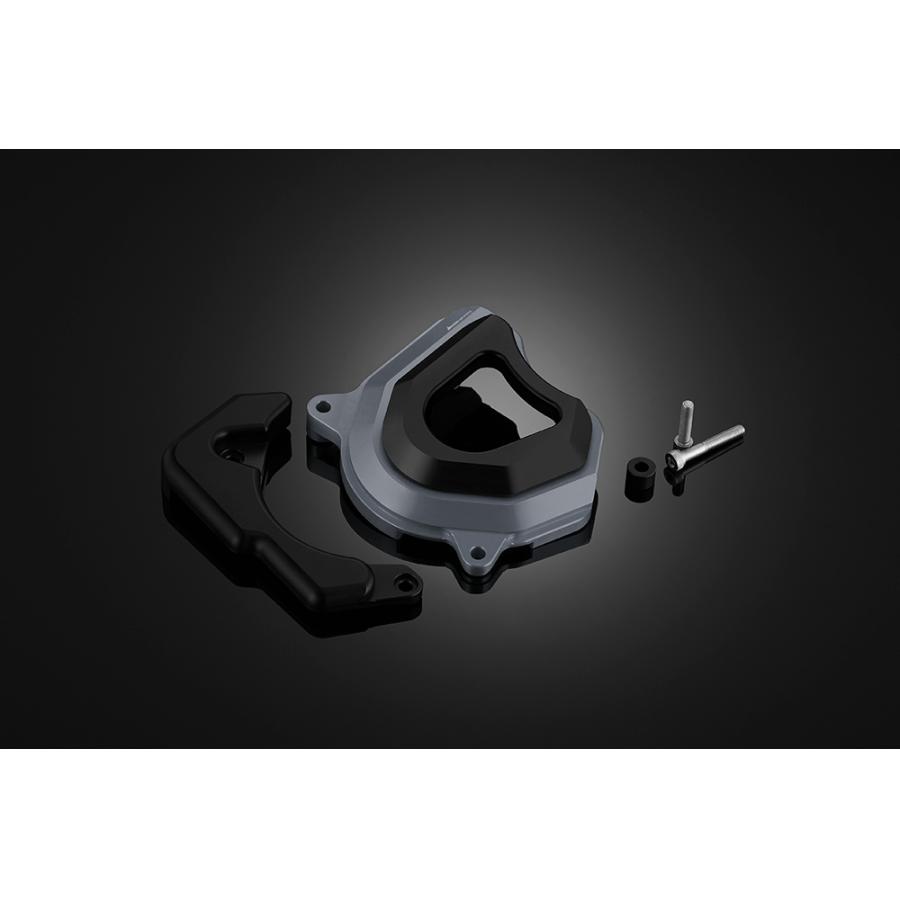 BIKERS (バイカーズ) フロントスプロケットカバー グレー ニンジャ650 Ninja650/Z650 K0384-GRY