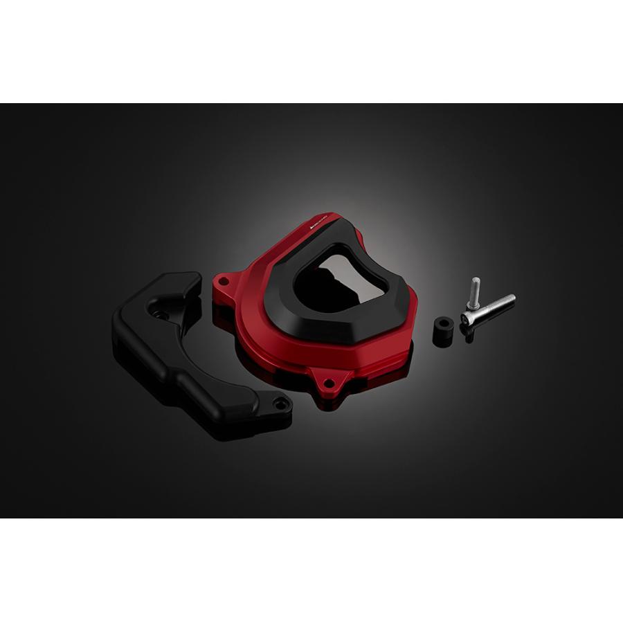 BIKERS (バイカーズ) フロントスプロケットカバー レッド ニンジャ650 Ninja650/Z650 K0384-RED