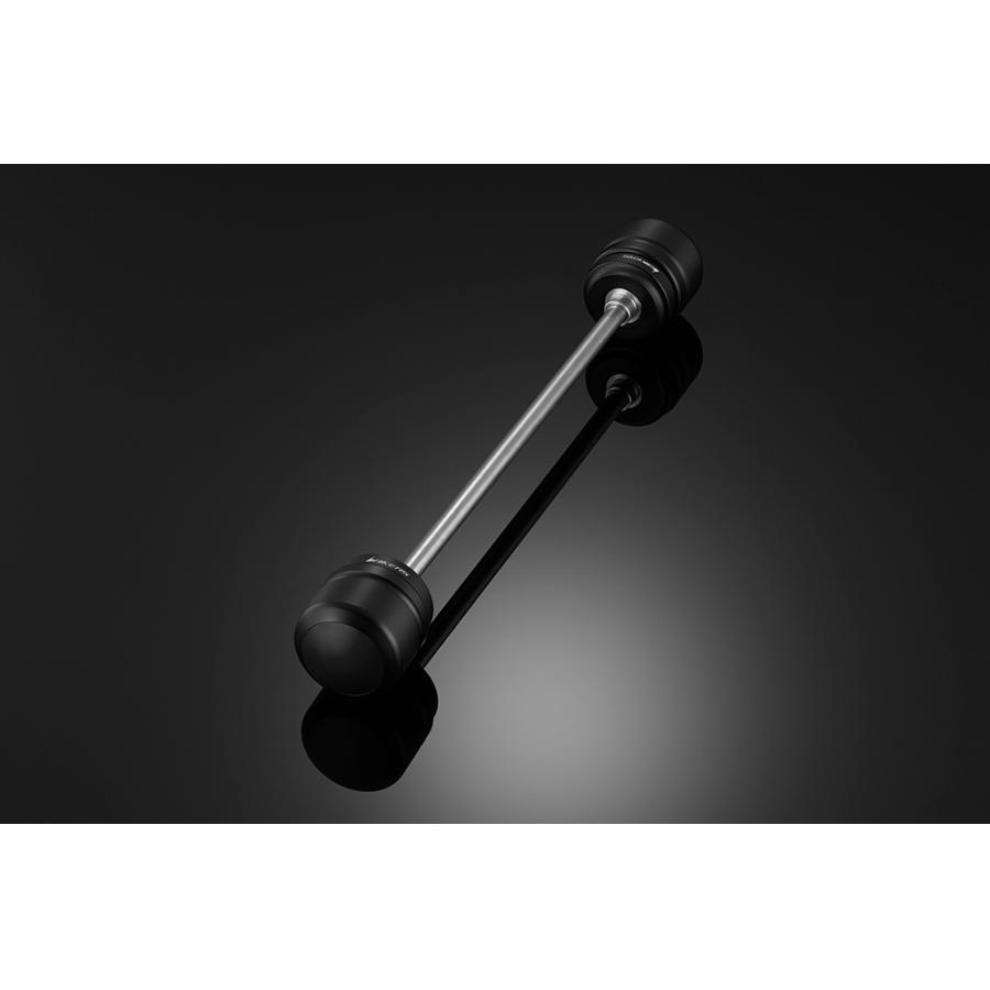 BIKERS (バイカーズ) フロントアクスルスライダー ブラック ニンジャ650 Ninja650/Z650 K0389-BLK