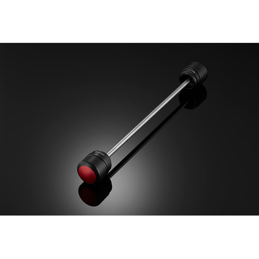 BIKERS (バイカーズ) リアアクスルスライダー レッド ニンジャ650 Ninja650/Z650 K0390-RED