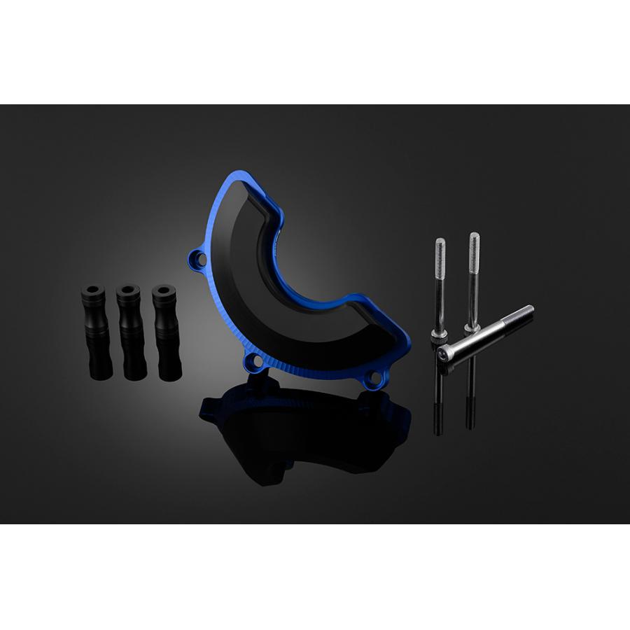 BIKERS (バイカーズ) エンジンガード 左側 ブルー Z900 K0396-BLU