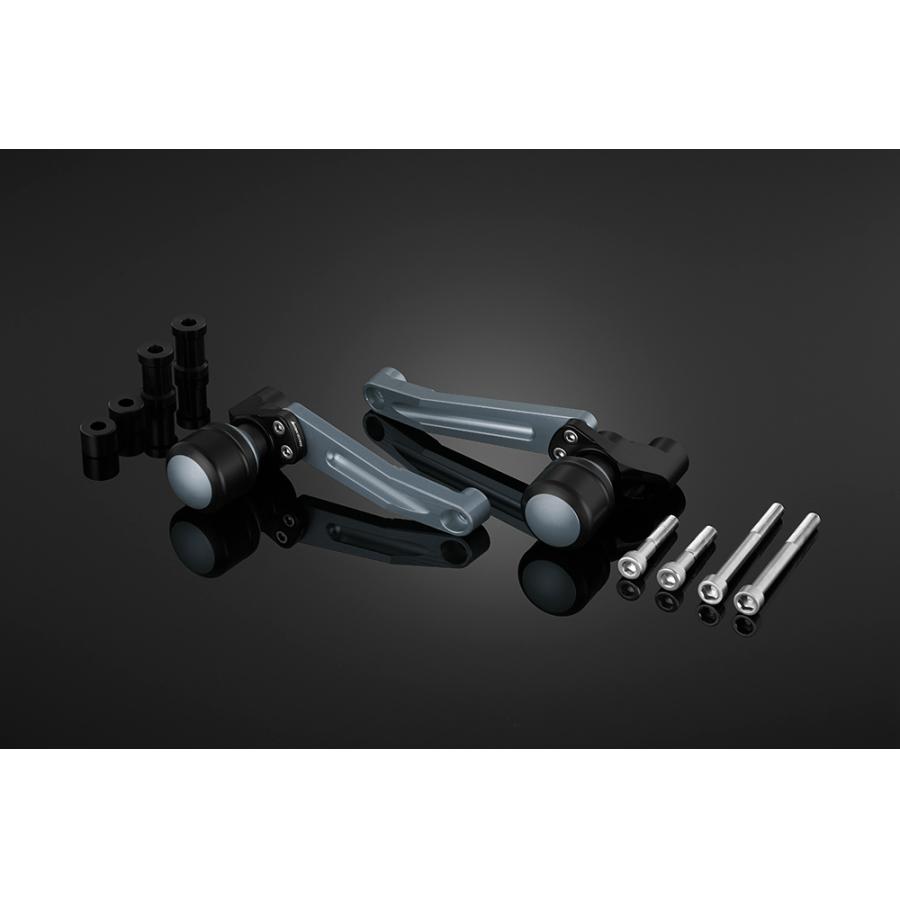 BIKERS (バイカーズ) フレームガード 左右 グレー Z900 K0398-GRY