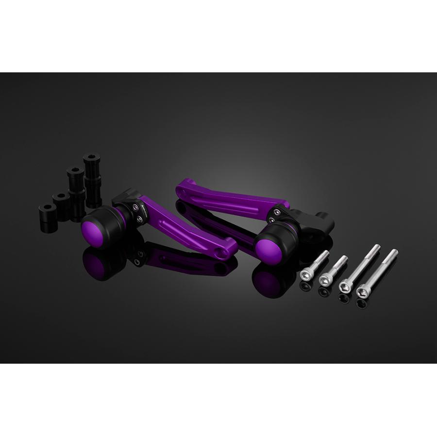 BIKERS (バイカーズ) フレームガード 左右 パープル Z900 K0398-PUR