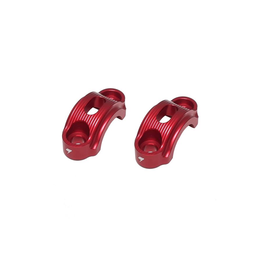 BIKERS (バイカーズ) マスターシリンダークランプ 左右 レッド ZX-6R K0420-RED