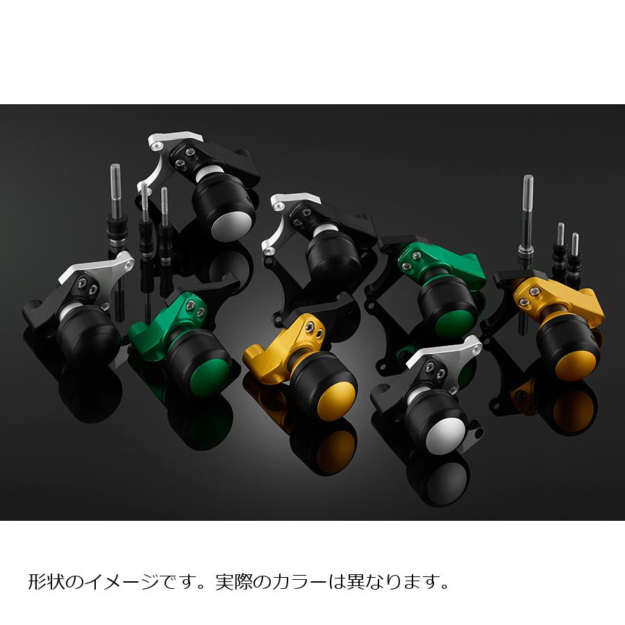 BIKERS (バイカーズ) ボディプロテクター 左右セット エンジンスライダー グレー ZX-6R K0427-GRY
