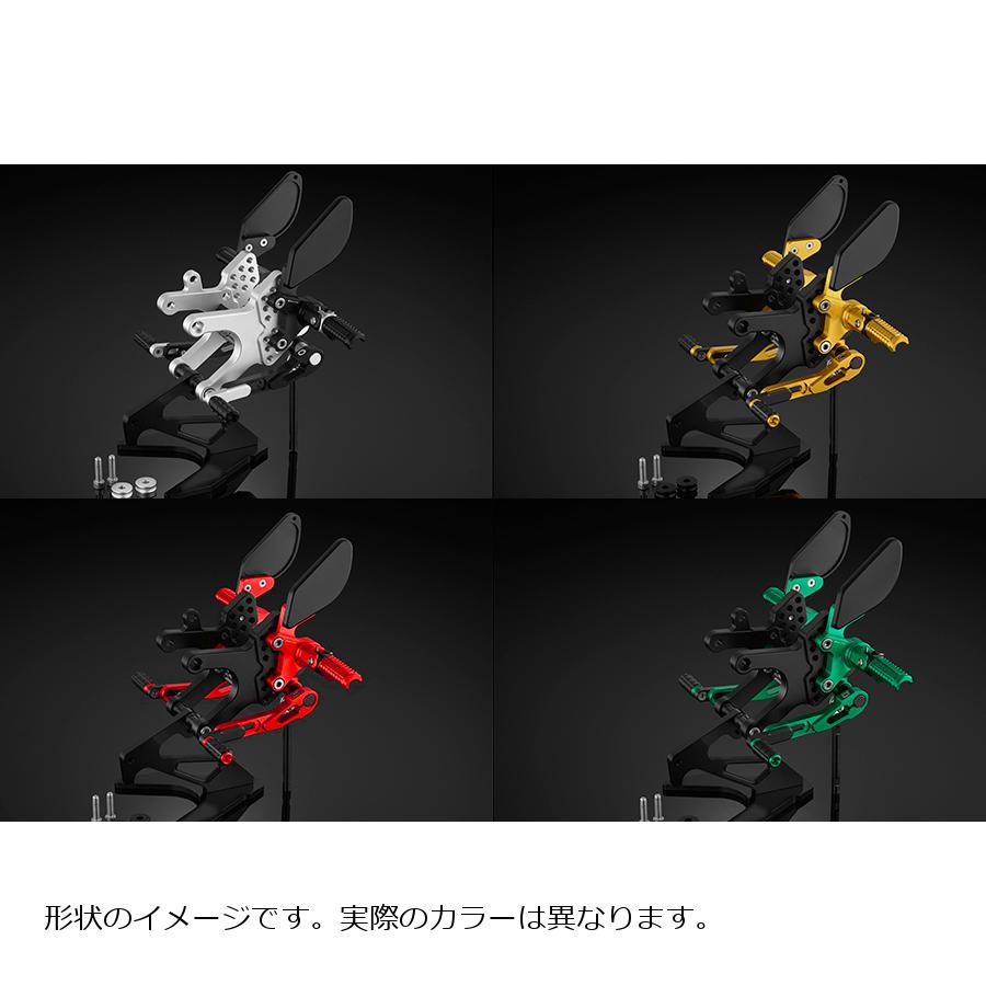 BIKERS (バイカーズ) バックステップ シルバー ZX-6R K0433-SLV