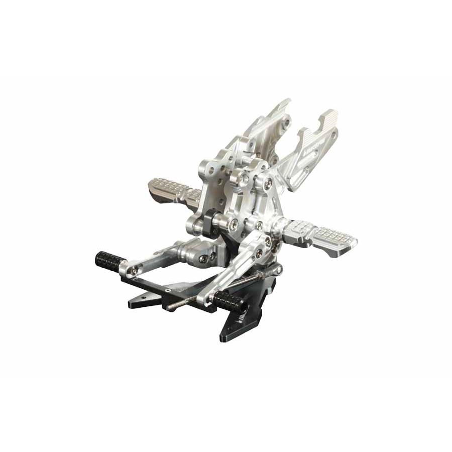 BIKERS (バイカーズ) バックステップ シルバー ニンジャ Ninja250R/250 K0114-SLV