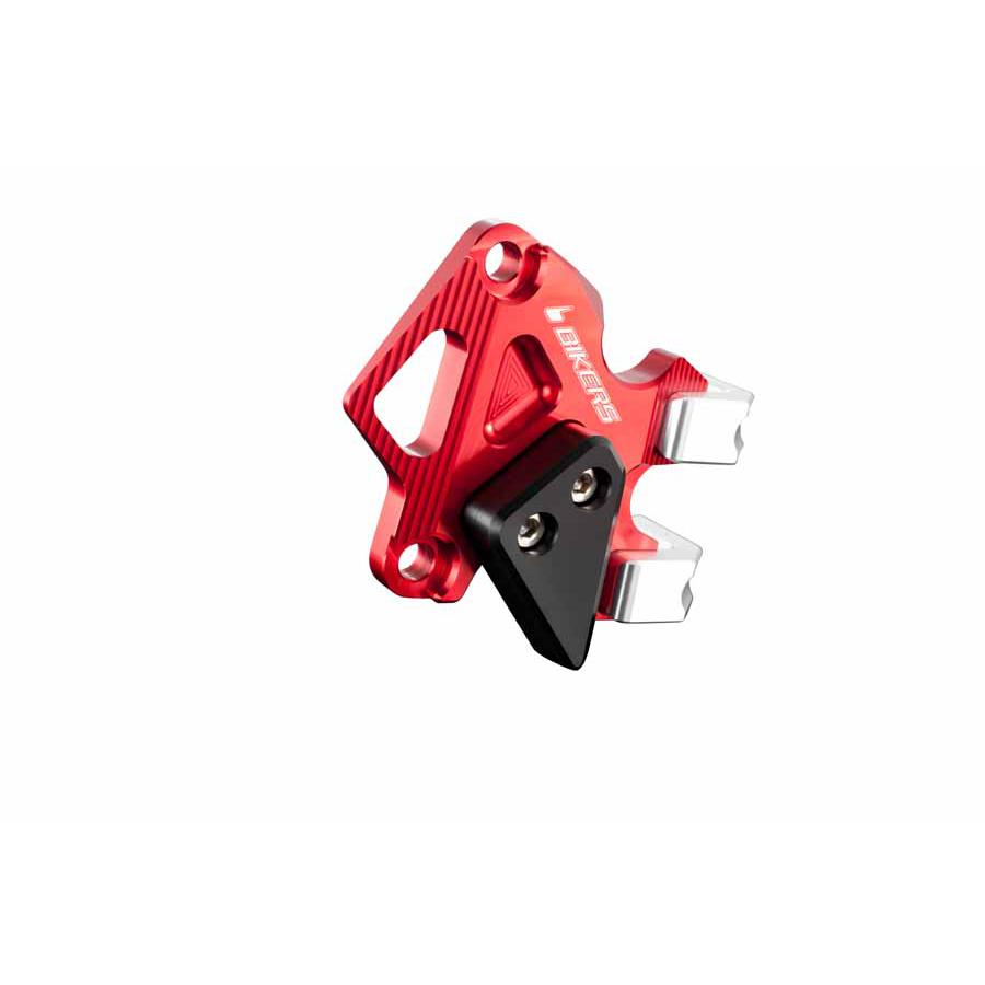 BIKERS (バイカーズ) フロントキャリパーガード レッド KSR110/KSR PRO K0126-RED