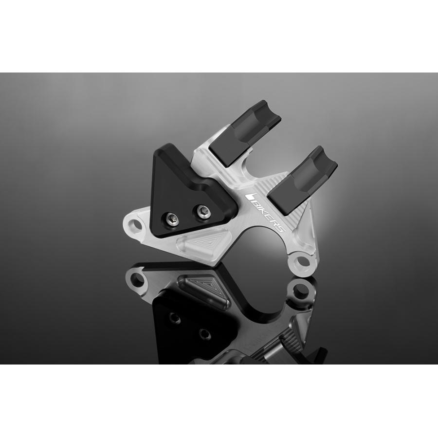 BIKERS (バイカーズ) リアキャリパーガード シルバー Z125 PRO KSR110/KSR PRO K0127-SLV