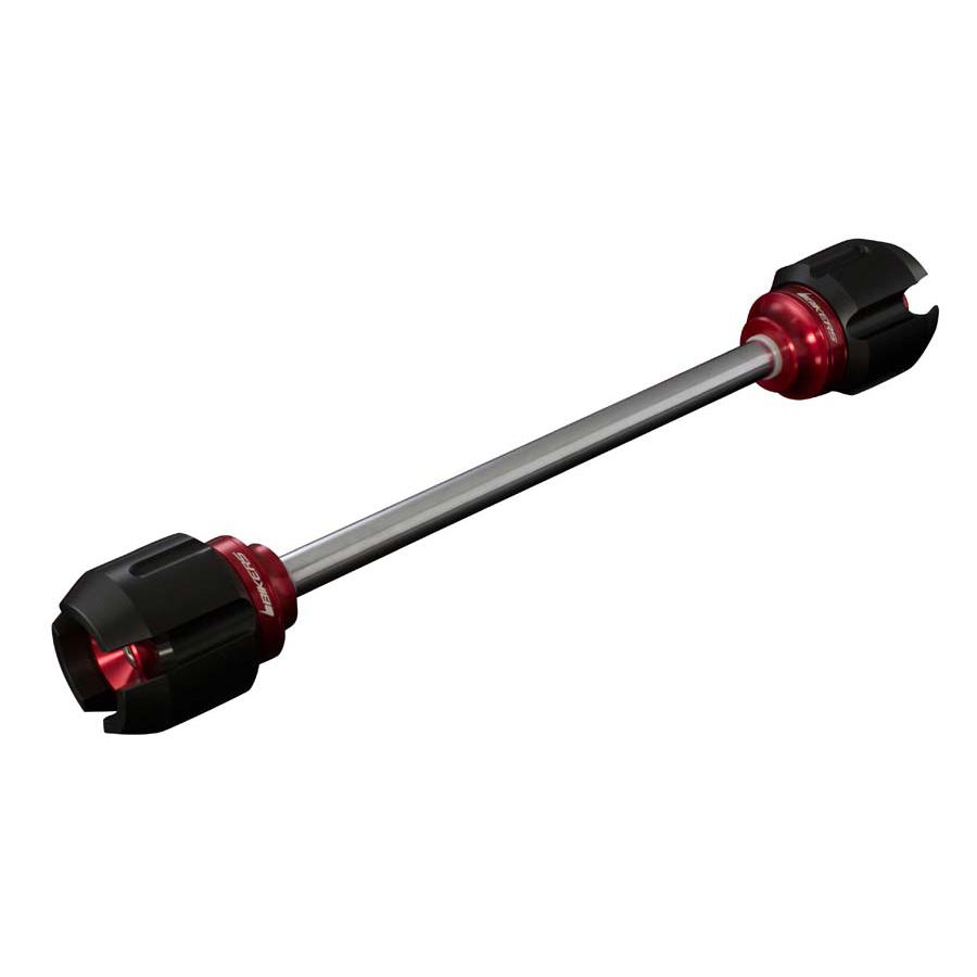 BIKERS (バイカーズ) フロントアクスルスライダー レッド ニンジャ Ninja250R/250 K0212-RED