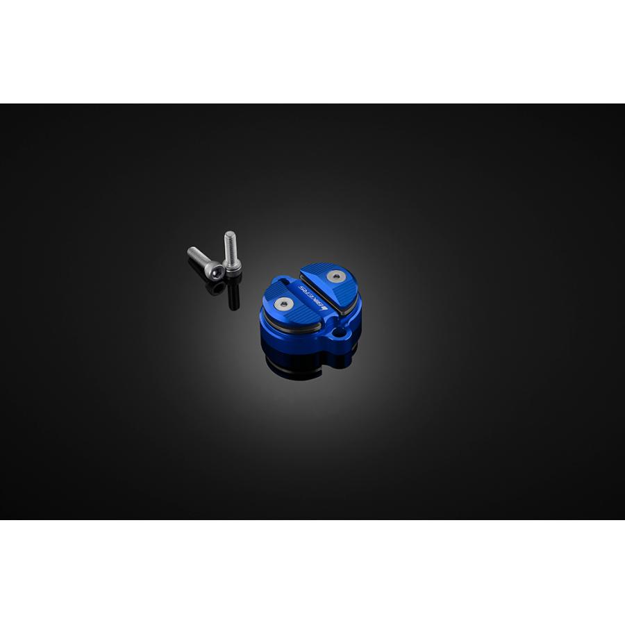 BIKERS (バイカーズ) タペットカバー 1個 ブルー Z125 PRO KSR PRO K0220-BLU(2)