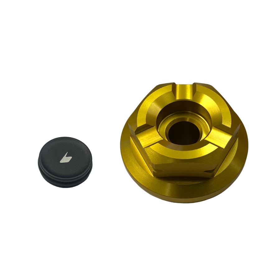 BIKERS (バイカーズ) ステムトップボルト ライトゴールド Z900RS 18-24 ZX-6R 19-23 Ninja650 12-22 Z650 17-22