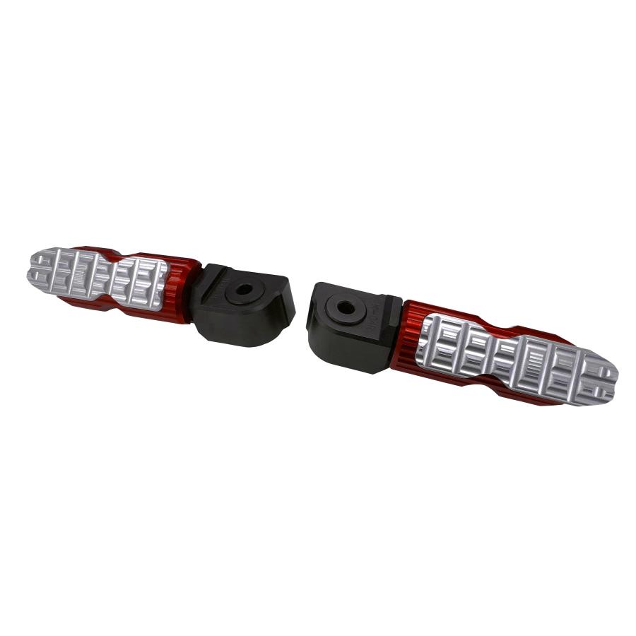 BIKERS (バイカーズ) リアタンデムステップ 左右セット レッド ニンジャ Ninja250/400 Z250 Z900 Z1000 K0304-RED