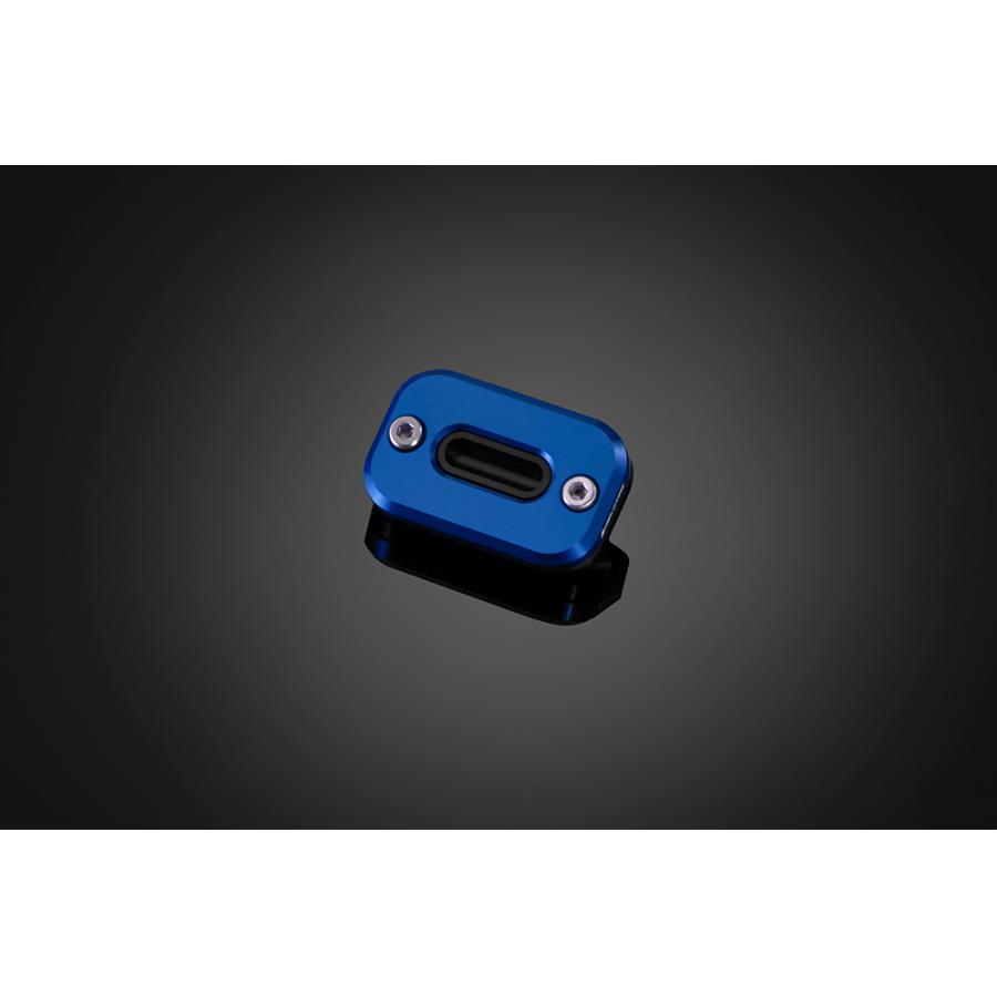 YAMAHA - BIKERS (バイカーズ) フロントリザーバータンクカバー ブルー NMAX Y0198-BLU