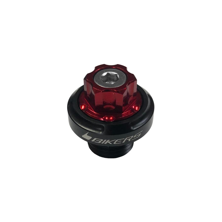 BIKERS (バイカーズ) ギアオイルフィラーキャップ レッド NMAX XMAX Y0200-RED その1