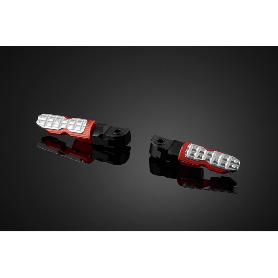 BIKERS (バイカーズ) リアフットペグ 左右セット オレンジ NMAX Y0208-ORG