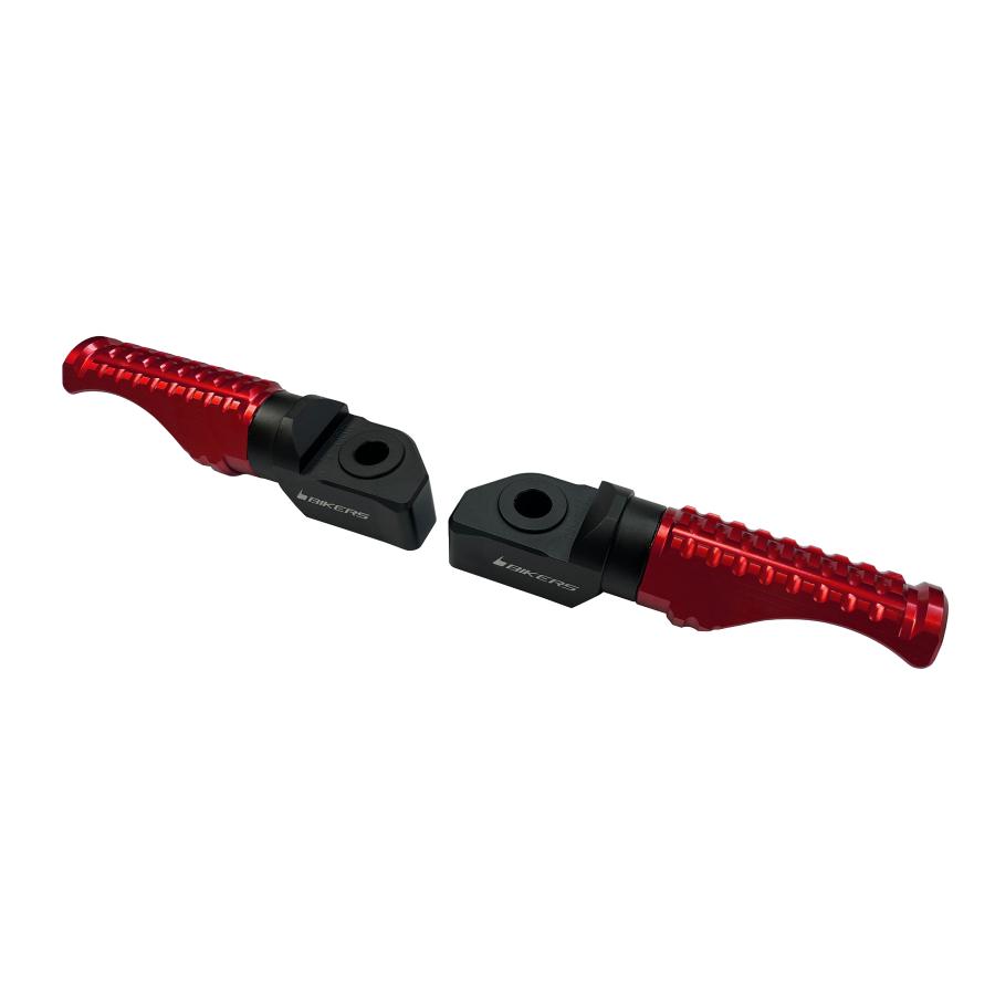 BIKERS (バイカーズ) リアフットレスト レッド グロム GROM レブル Rebel250/500 CB250R CBR400R H0419-RED